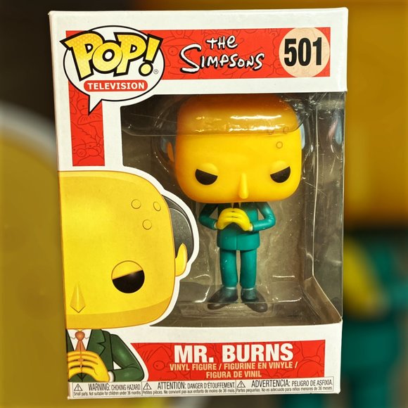 Funko The Simpsons POP! Television Mr. Burns Vinyl Figure #501New Unopened - - Picture 4 of 6